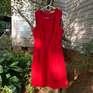 Madewell red dress